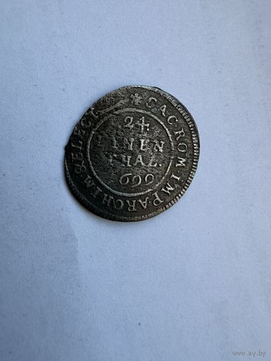 1/24 талера 1699 EPH C, Германия, Саксония, Альбертинская линия, Фридрих-Август I.