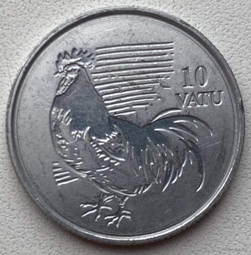 Вануату 10 вату 2004 г. Год петуха