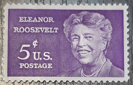 1963 Элеонора Рузвельт  США