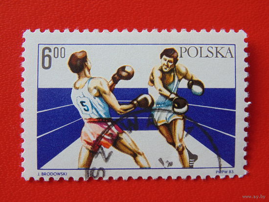 Польша 1983 г. Спорт.