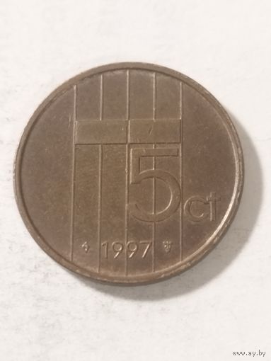 Нидерланды 5 центов 1997