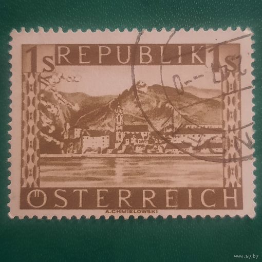 Австрия 1946. Замок Durnstein