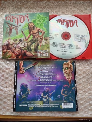 TRAITOR - Knee-Deep In The Dead CD (2018)