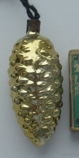 Ёлочная игрушка. Шишка. П-22.