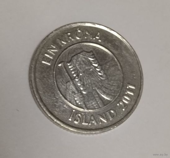 Исландия 1 крона, 2011