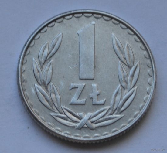 Польша, 1 злотый 1988 г.