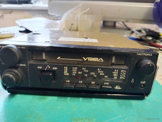 Автомагнитола кассетная переносная УРАЛ РМ-334А