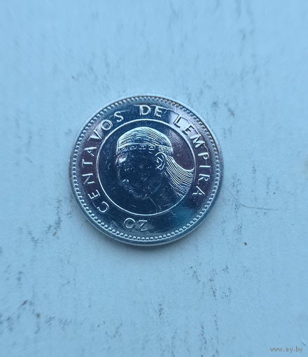 Гондурас 20 сентавос де лемпира 2010 год