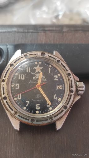 Часы Командирские. Танк. Ссср. Рабочие.