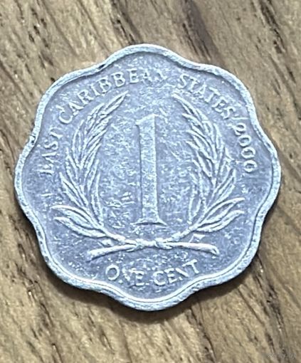 Восточные Карибы 1 Цент 2000г.