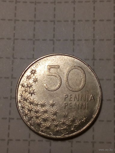 50 пенни Финляндия 1992 год