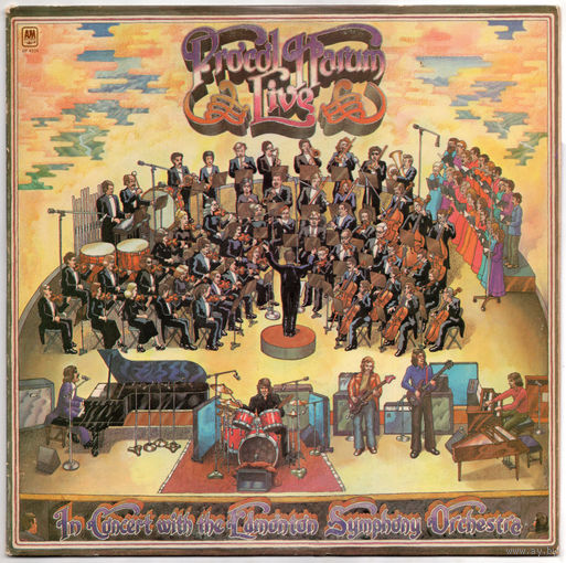 LP Procol Harum 'Live: In Concert with The Edmonton Symphony Orchestra'