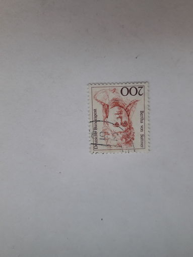 ФРГ ( Лауреат Нобелевской премии Мира 1905 Берта фон Зутнер)