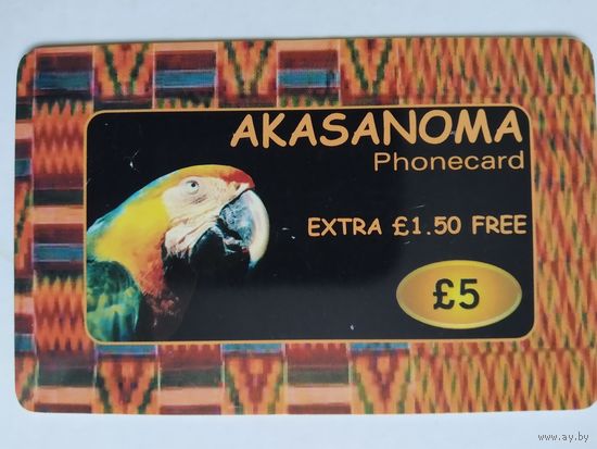 Телефонная карта. Англия