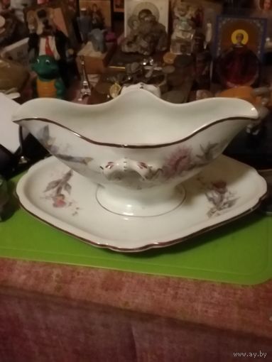 Соусник KPM ГЕРМАНИЯ 19 век