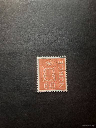 Норвегия. Стандарт. 1975г. гашеная