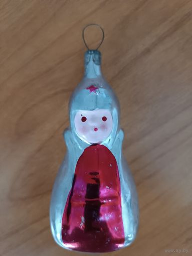 Елочная игрушка красноармеец