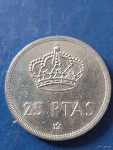 Испания 25 песет 1975 80