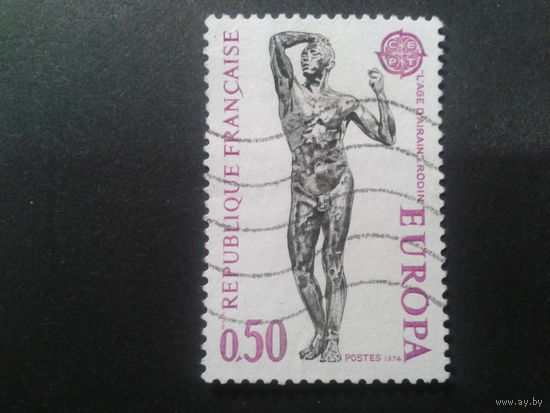 Франция 1974 Европа статуя