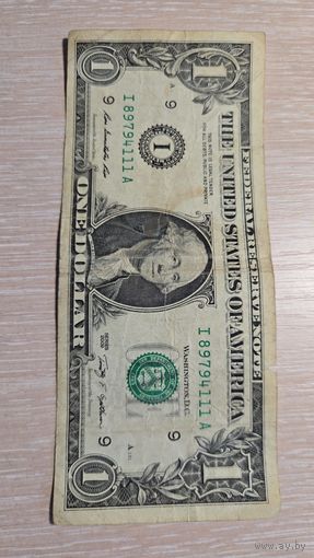 1 доллар 2009 США