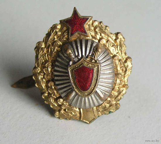 Кокарда Прокуратура СССР тяжелый металл 1949-1954 гг