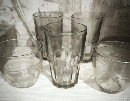 Советский набор стаканов лотом