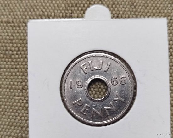 Фиджи 1 пенни 1966