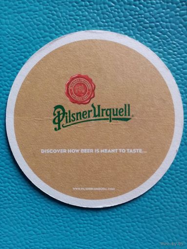 "5" Бирдекель Pilsner Urquell подставка под пиво