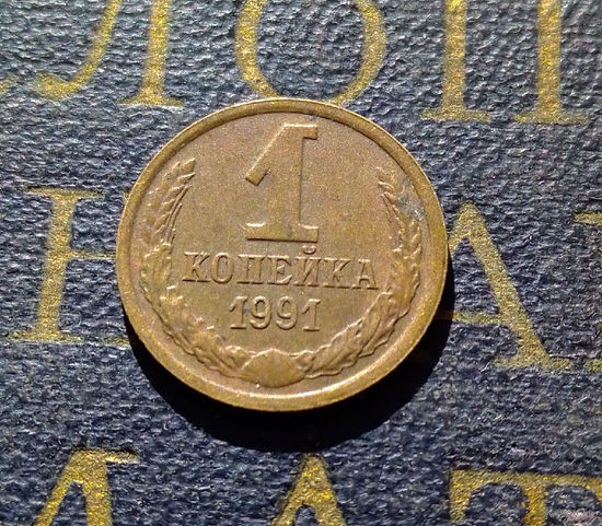 1 копейка 1991 М СССР #17