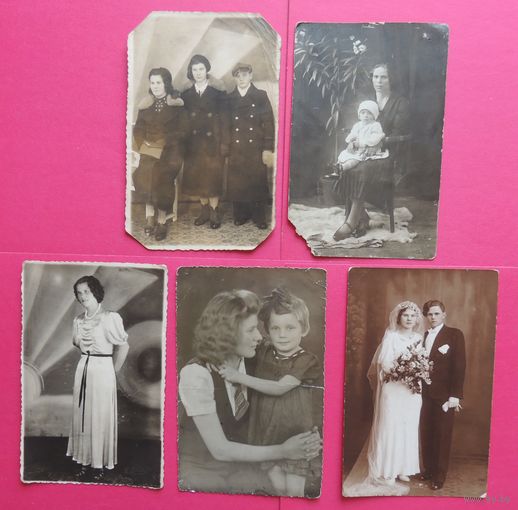 Фото "Портреты", Польша, 1930-е гг.