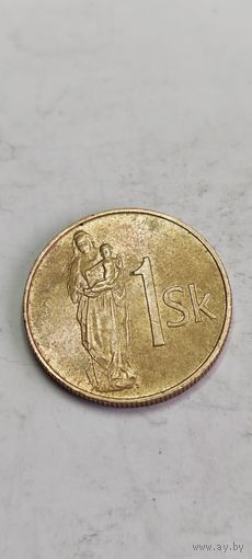 Словакия 1 крона 1995