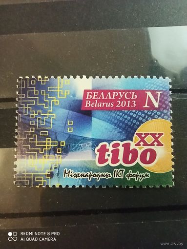 Беларусь 2013г, - XX Международный форум "TIBO" - полная серия