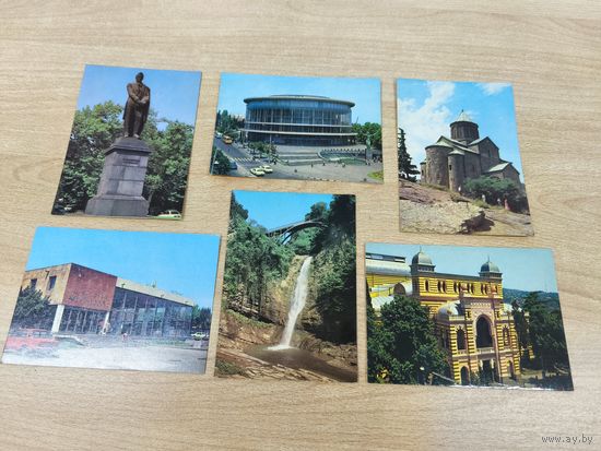 Открытки, чистые, 1980г. Тбилиси. Фото В. Полякова. 14. Лот 1