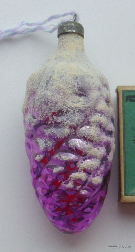 Ёлочная игрушка. Шишка. С-19.