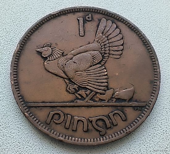 Ирландия 1 пенни, 1942  6-9-2