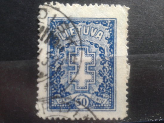 Литва 1929 стандарт, двойной крест