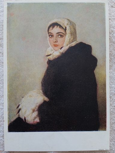 1951. Серов. Портрет балерины Красношеевой