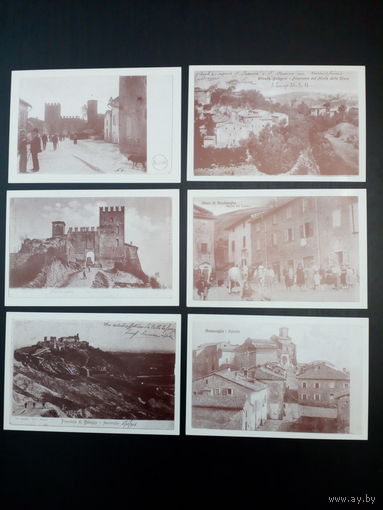 Фотооткрытки с видами старой Италии