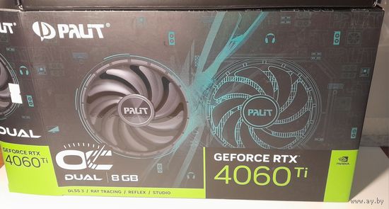 Коробка от видеокарты GF RTX 4060TI PALIT