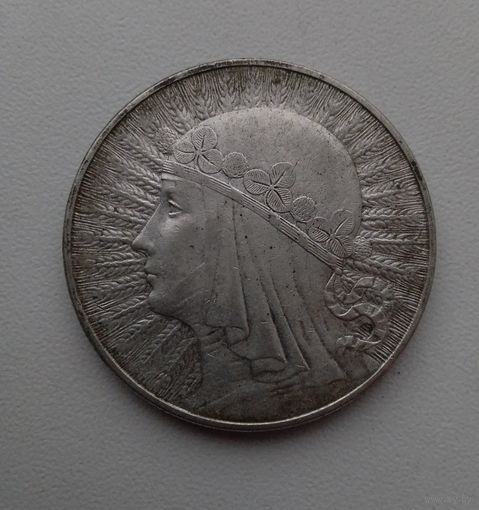 10 злотых 1933 г. Польша
