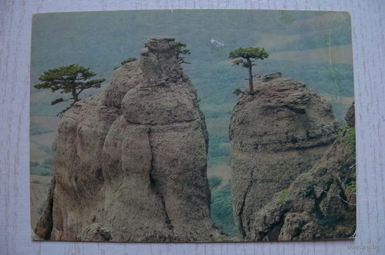 Крым. Гора Южная Демерджи; 1989, чистая.