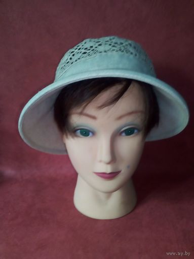 Шляпка панама льняная СССР ретро