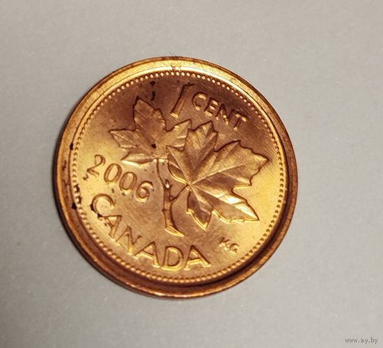 1 цент Канада 2006