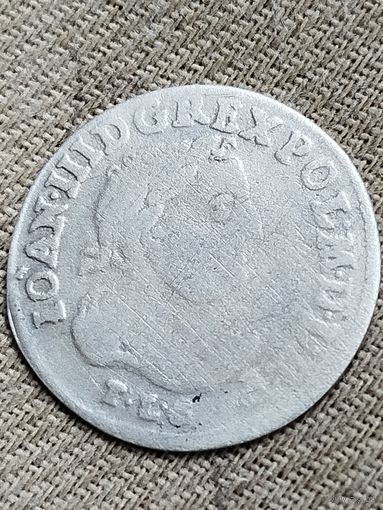 Распродажа - 6 грошей 1684г.,Ян Собеский