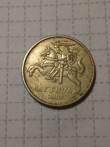 20 центов Литва 2009 год