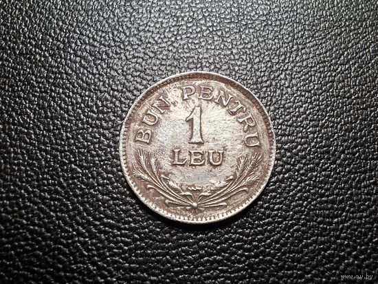 Румыния 1 лей 1924 Пуасси