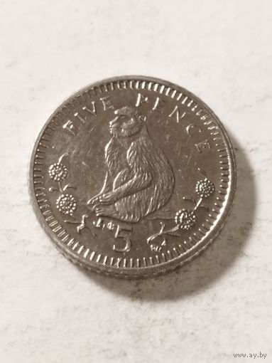 Гибралтар 5 пенсов 2003