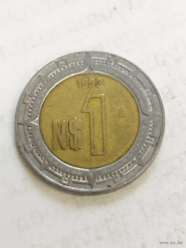 Мексика 1 песо 1993