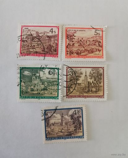 Аббатства и монастыри в Австрии. Выпуск 1984.