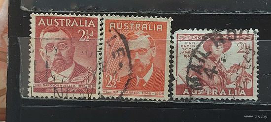РАСПРОДАЖА. АВСТРАЛИЯ 1948г. Полная серия. Гаш.